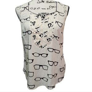 Maeve Anthropologie Glasses Tank - Size 6